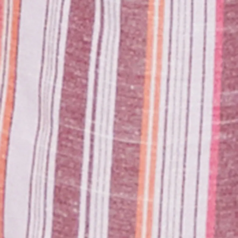 Plus Size Striped Wood Beaded Trim Jumpsuit sold by Rainbow product image thumbnail 4