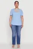 Plus Size Cut Out Tee sold by Rainbow