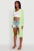 Mesh Side Slit Duster sold by Rainbow