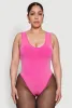 Plus Size Mineral Wash Tank Bodysuit sold by Rainbow
