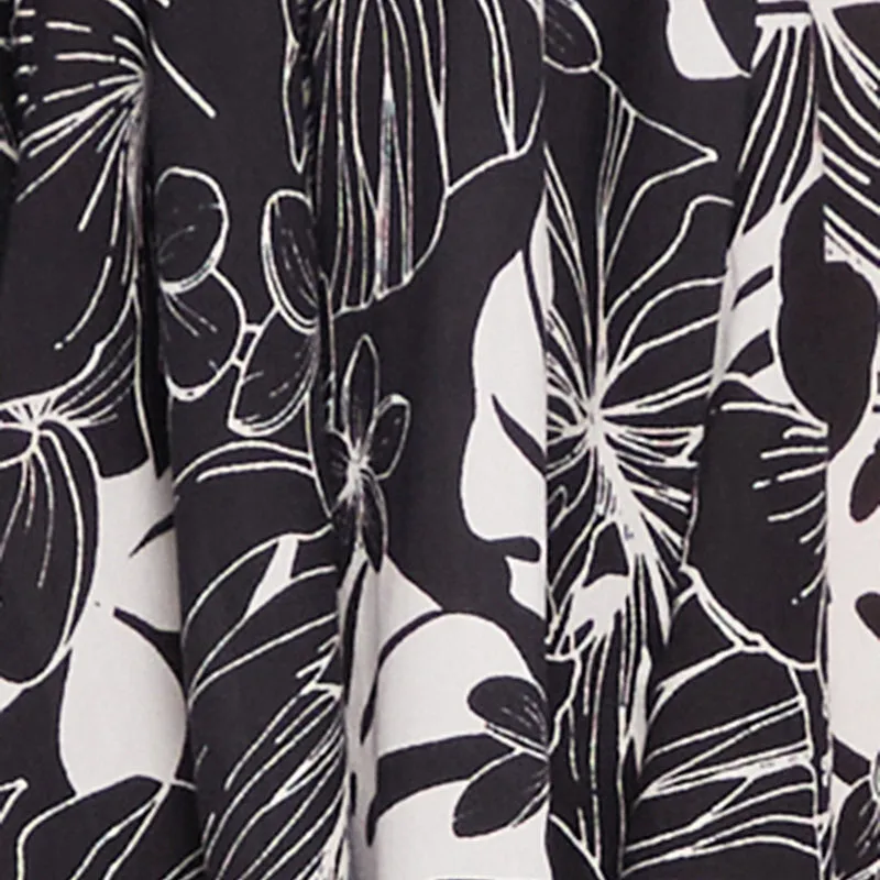 Tropical Print Smocked Halter Neck Dress sold by Rainbow product image thumbnail 4