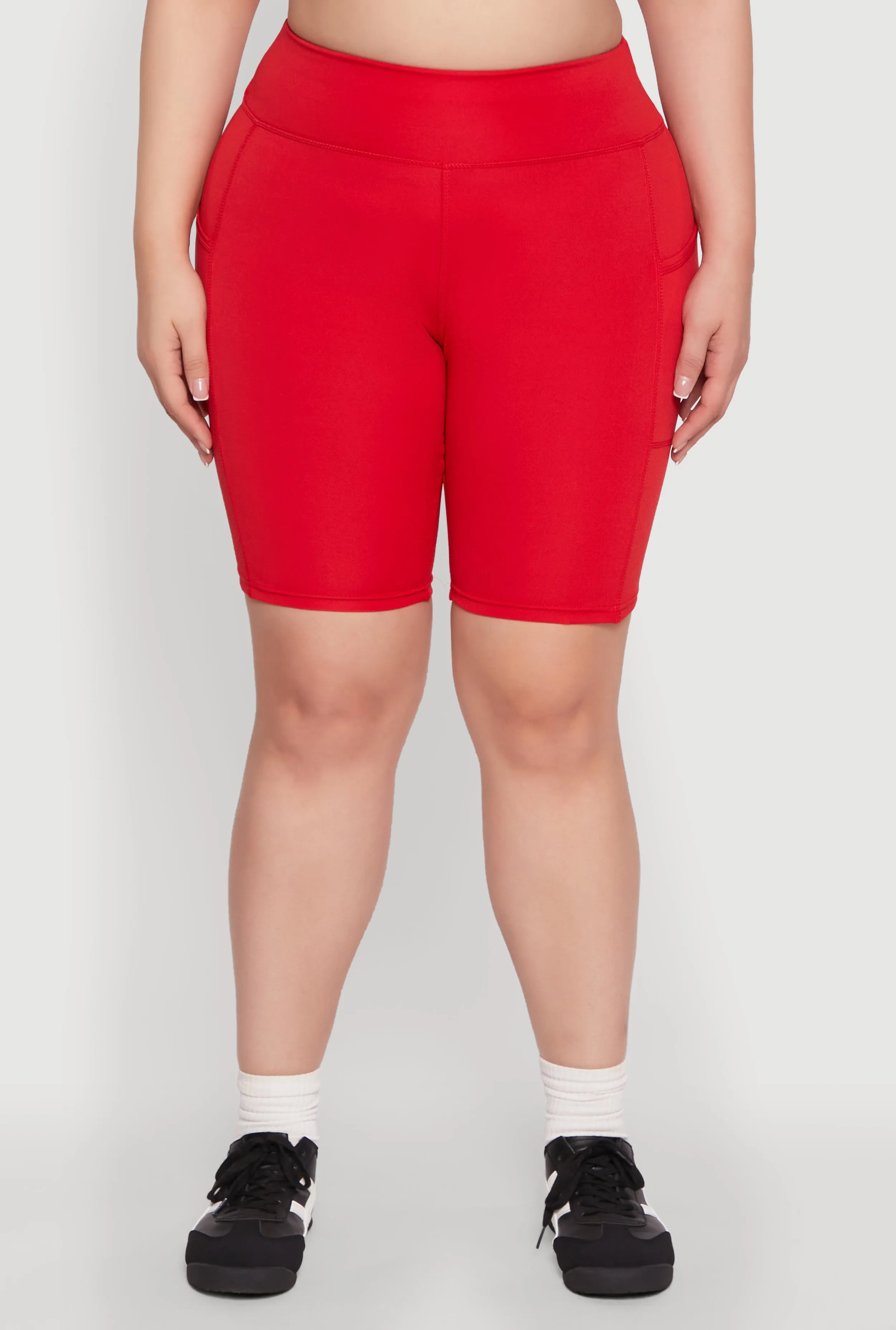 Plus Size High Waist Biker Shorts sold by Rainbow product image thumbnail 5