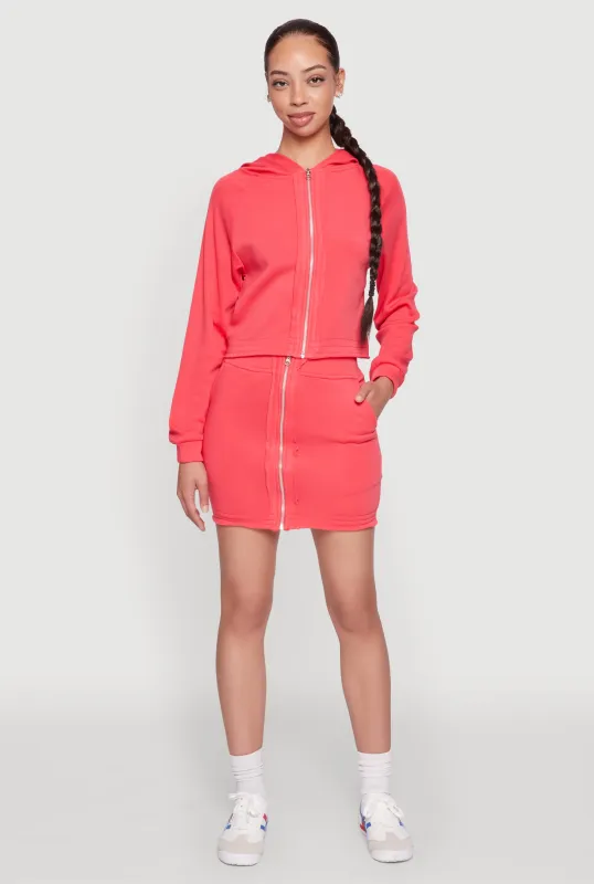 Fleece Lined Zip Front Skirt sold by Rainbow