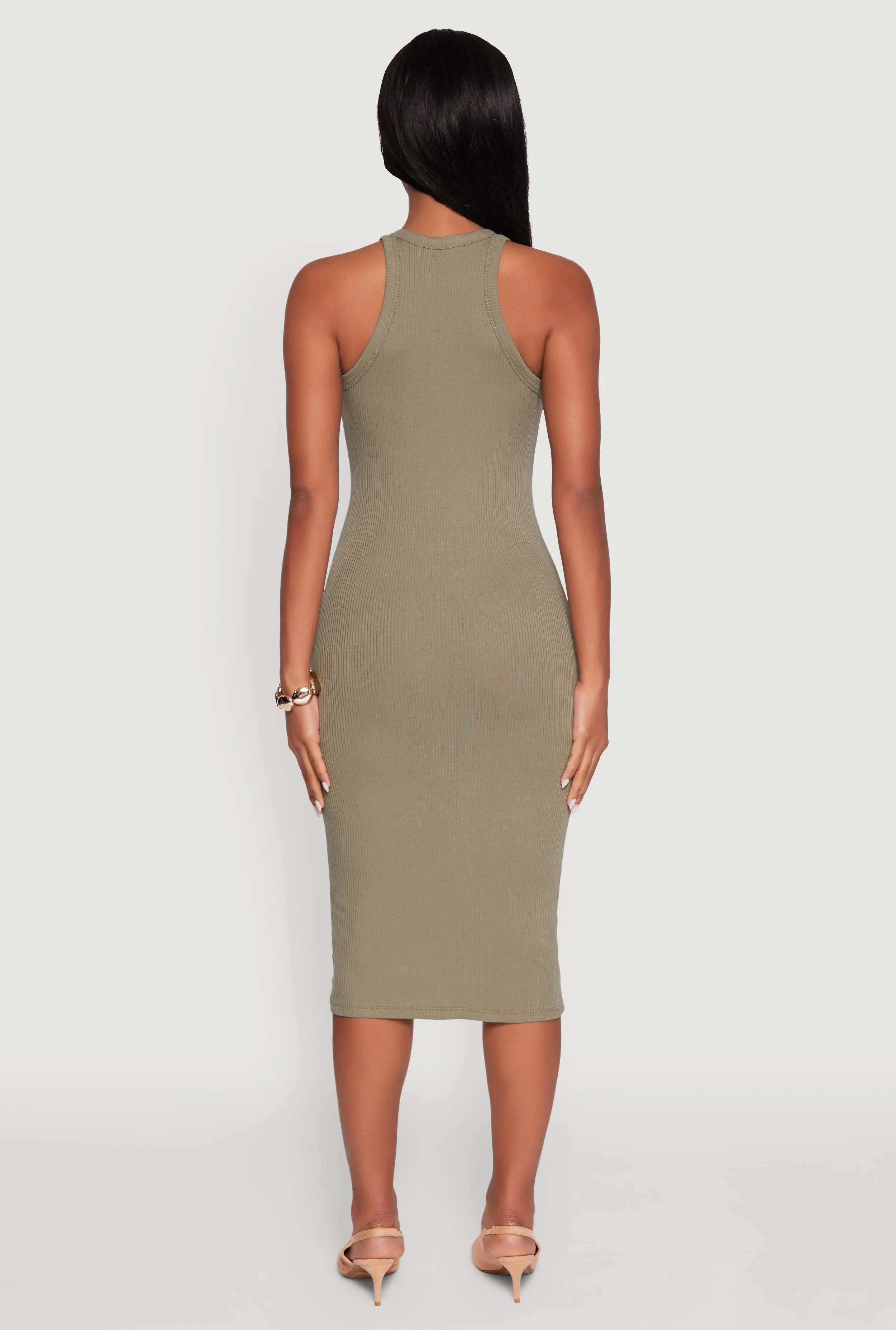 Racerback Midi Tank Dress sold by Rainbow product image thumbnail 5