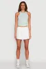 Cell Phone Pocket Pleated Mini Skort sold by Rainbow