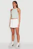Cell Phone Pocket Pleated Mini Skort sold by Rainbow