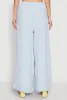 Haute Monde Elastic Waist Wide Leg Pants sold by Rainbow