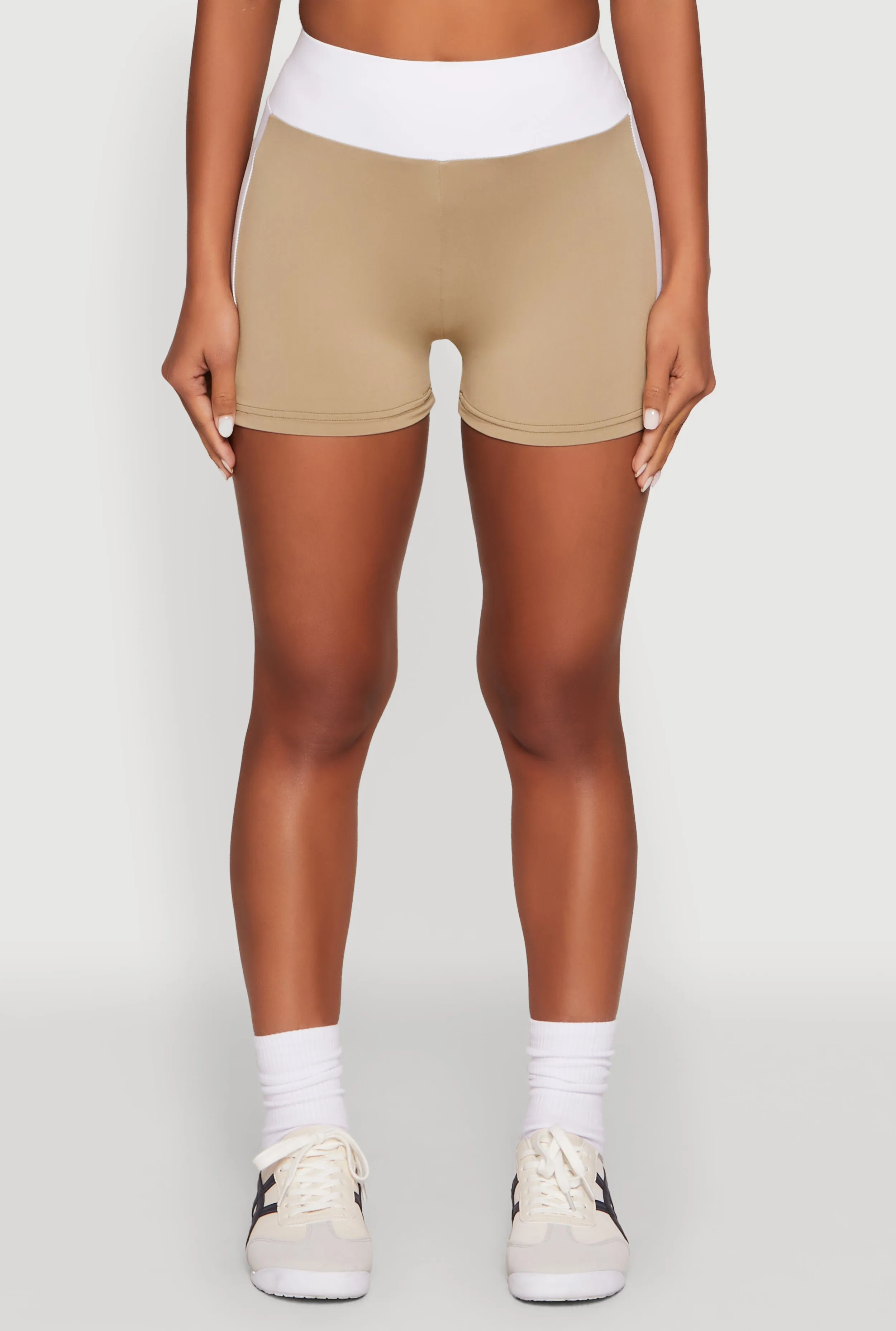 Contrast Biker Shorts sold by Rainbow product image thumbnail 3