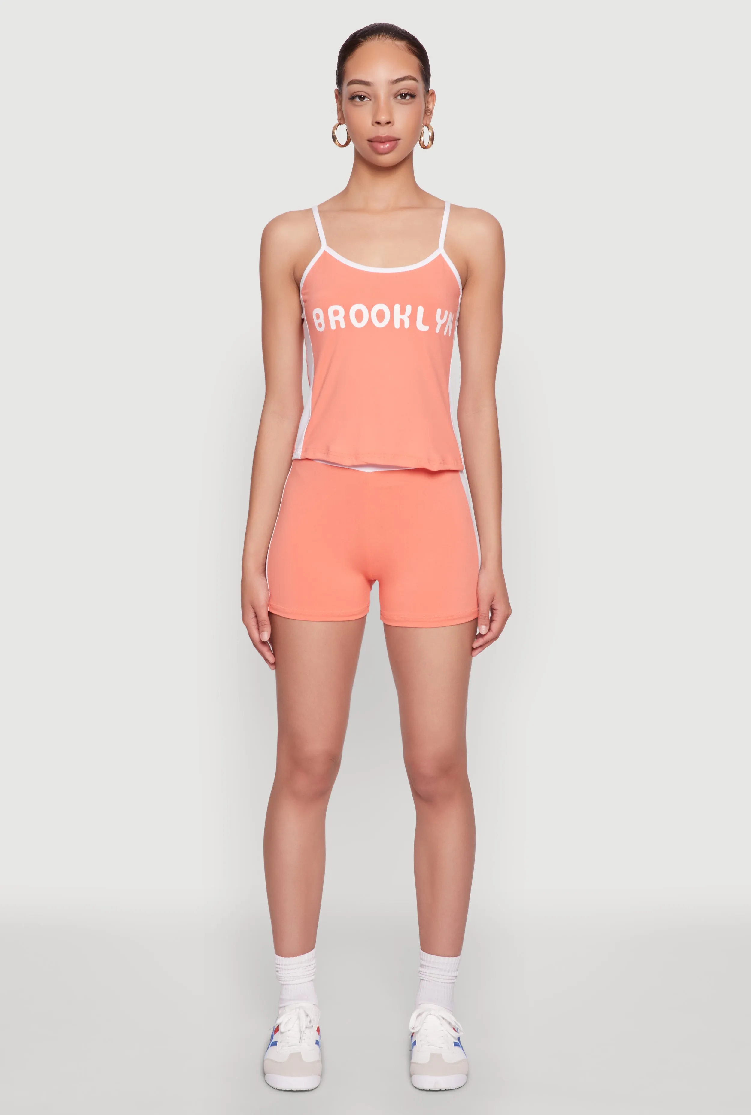 Contrast Trim Brooklyn Graphic Cami sold by Rainbow product image thumbnail 3