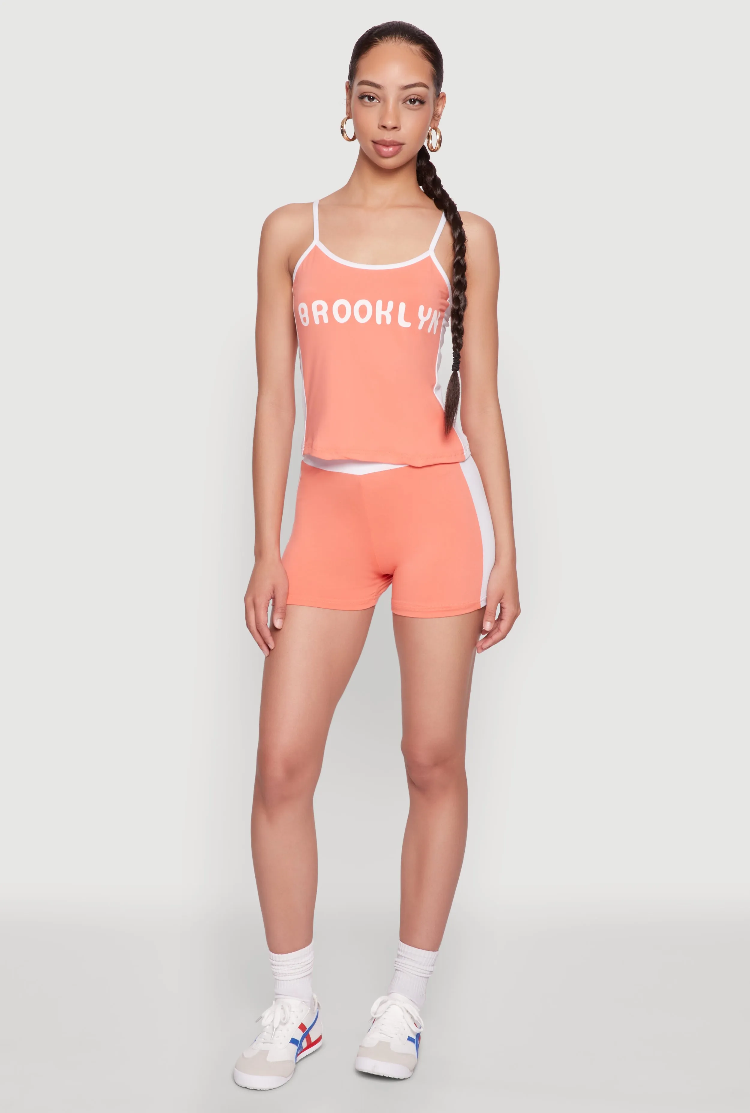 Contrast Trim Brooklyn Graphic Cami sold by Rainbow product image thumbnail 2