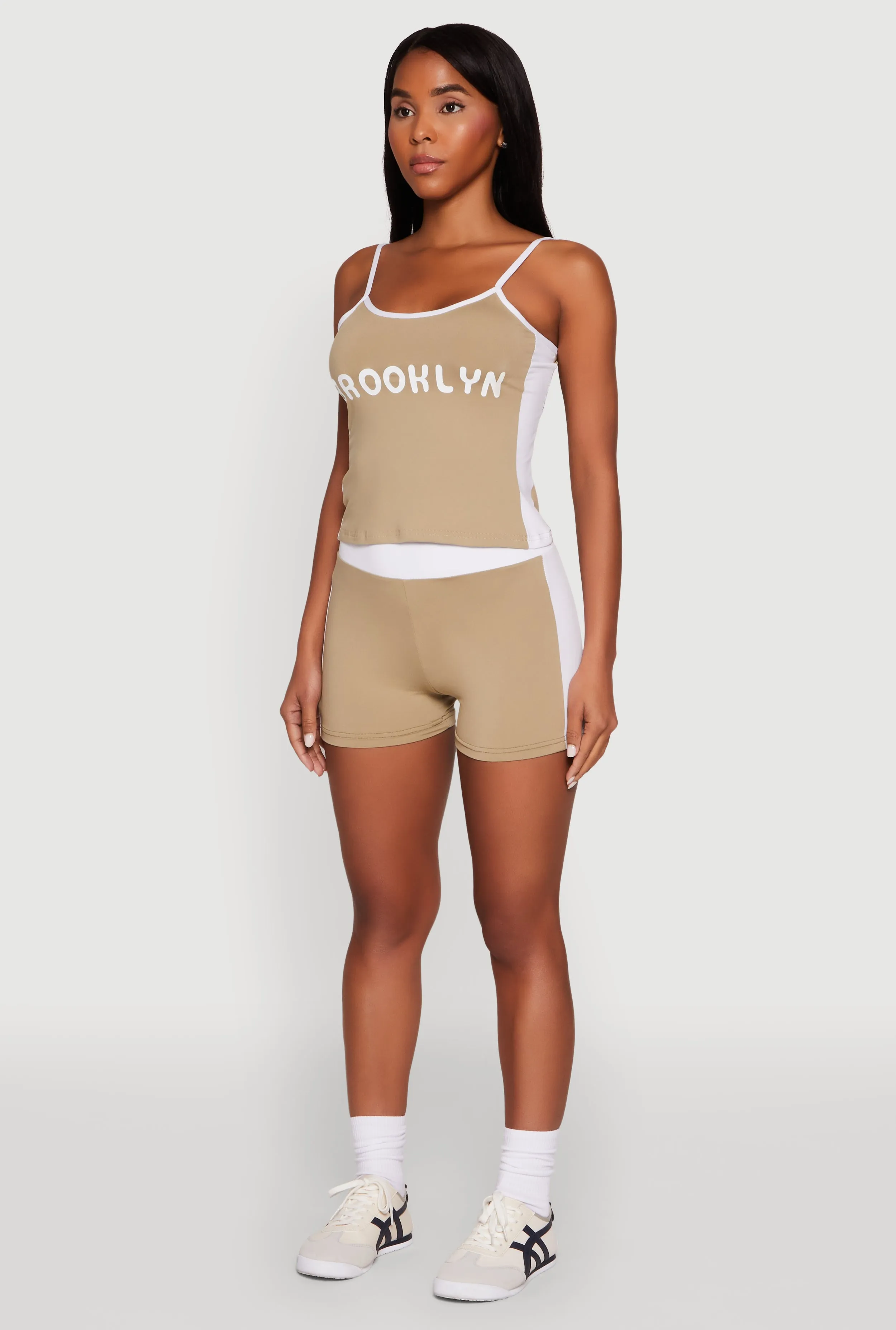 Contrast Trim Brooklyn Graphic Cami sold by Rainbow product image thumbnail 5