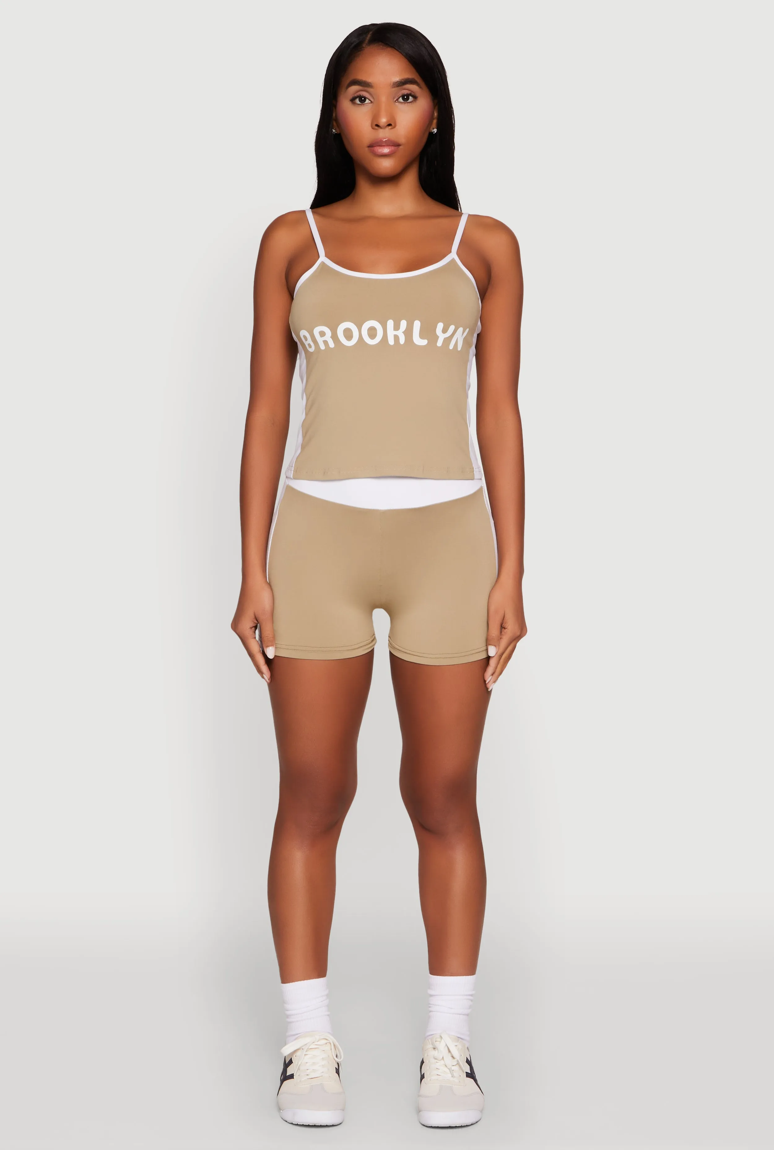 Contrast Trim Brooklyn Graphic Cami sold by Rainbow product image thumbnail 2