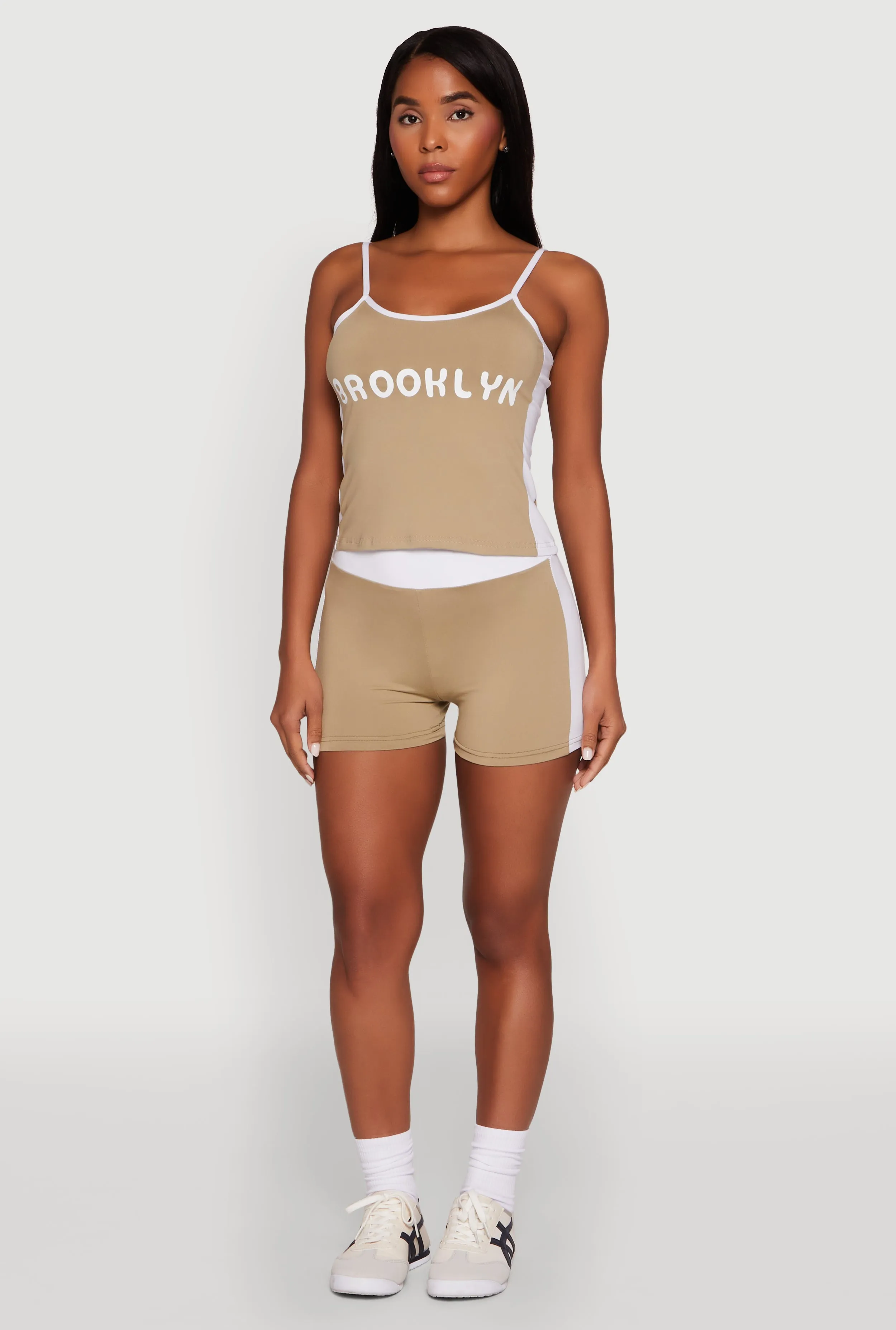 Contrast Trim Brooklyn Graphic Cami sold by Rainbow product image thumbnail 3