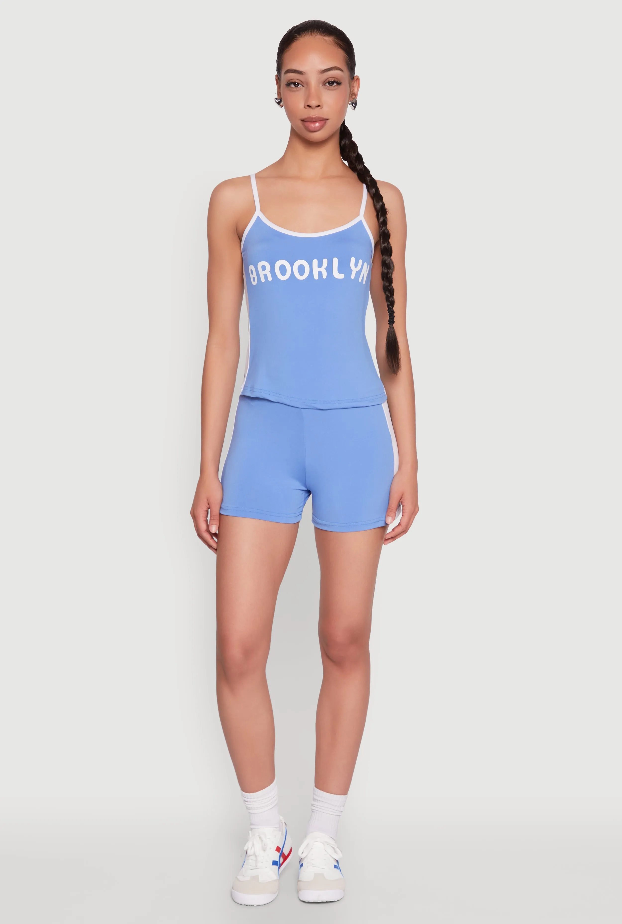 Contrast Biker Shorts sold by Rainbow