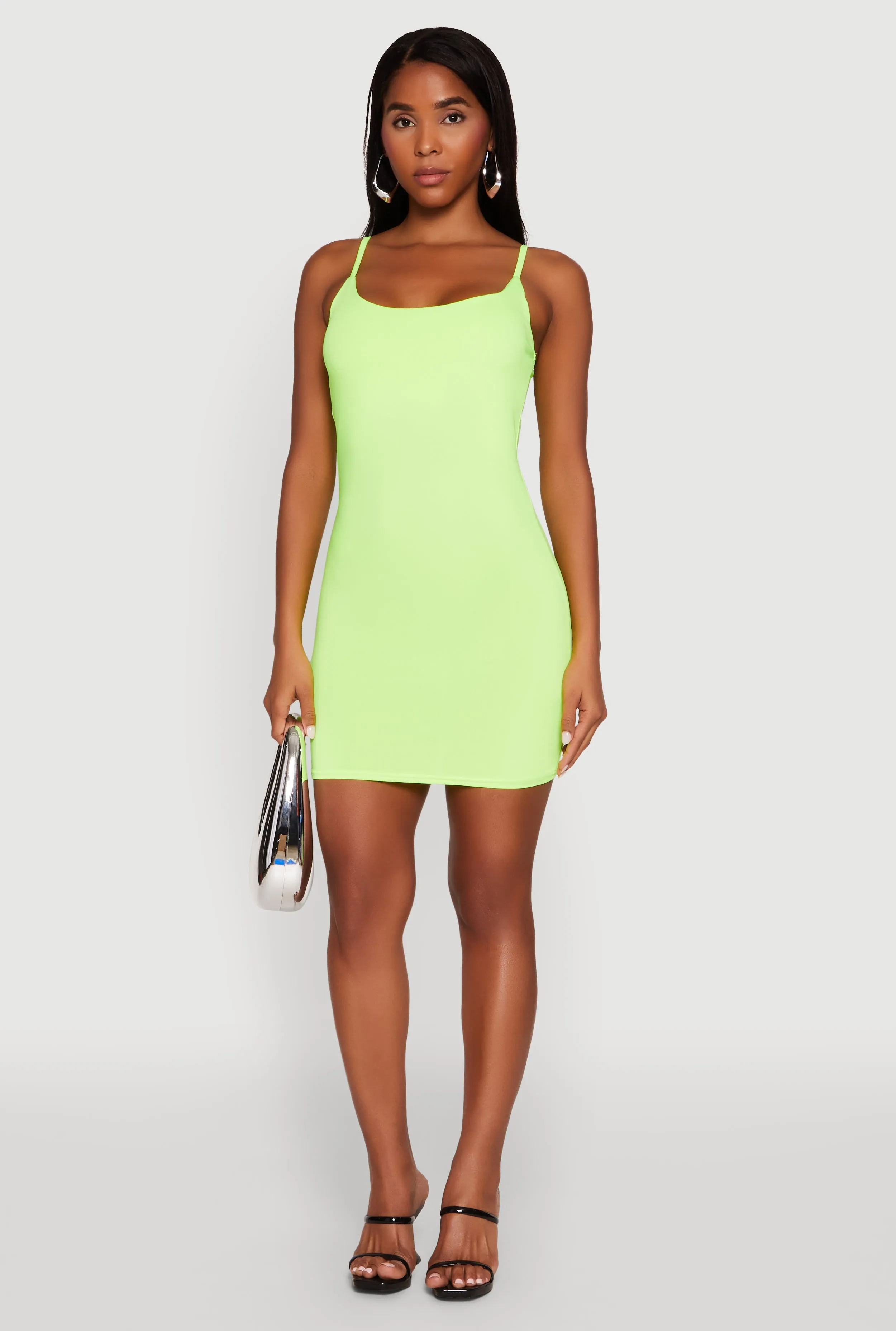 Scoop Neck Mini Cami Dress sold by Rainbow product image thumbnail 2