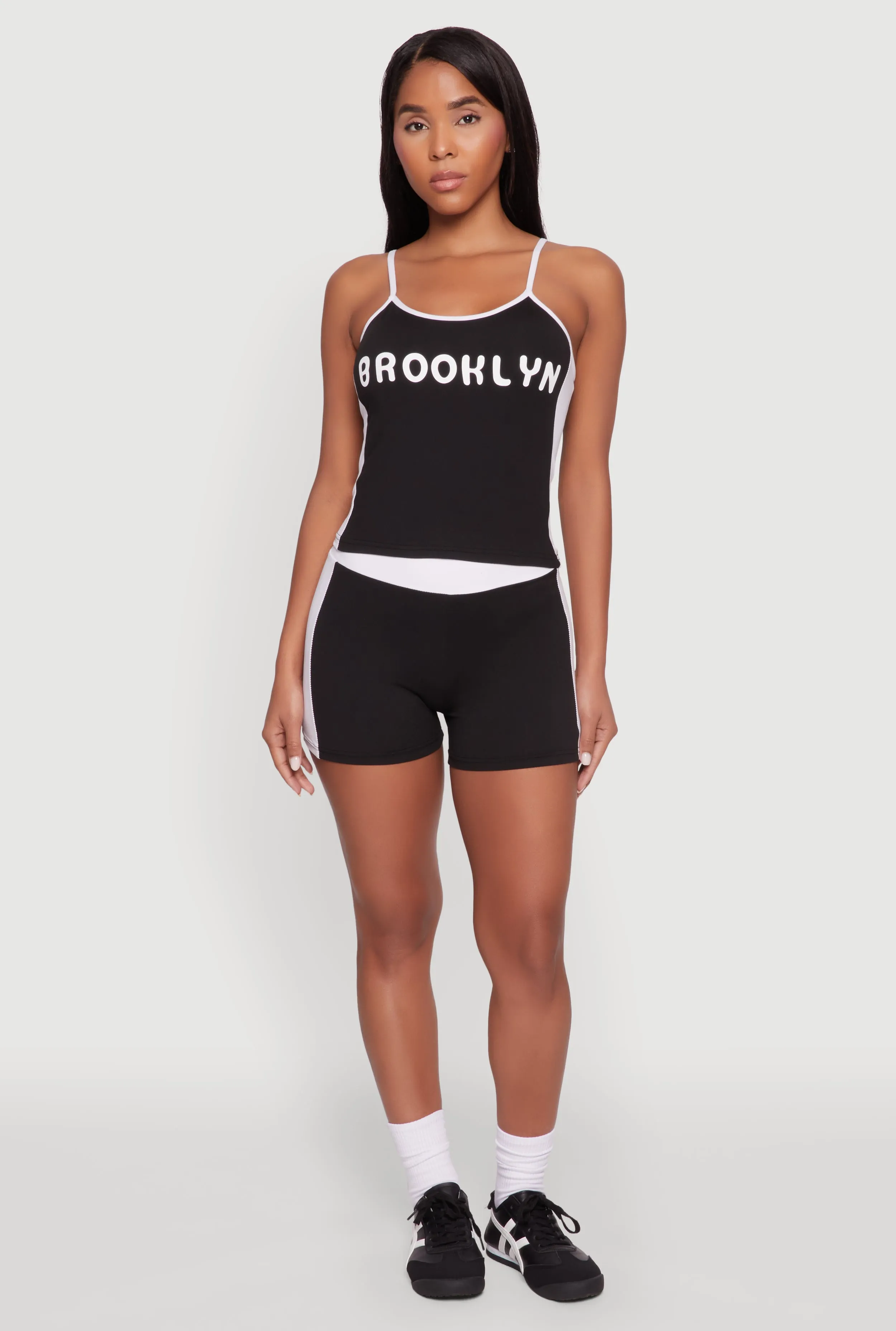 Contrast Trim Brooklyn Graphic Cami sold by Rainbow product image thumbnail 2
