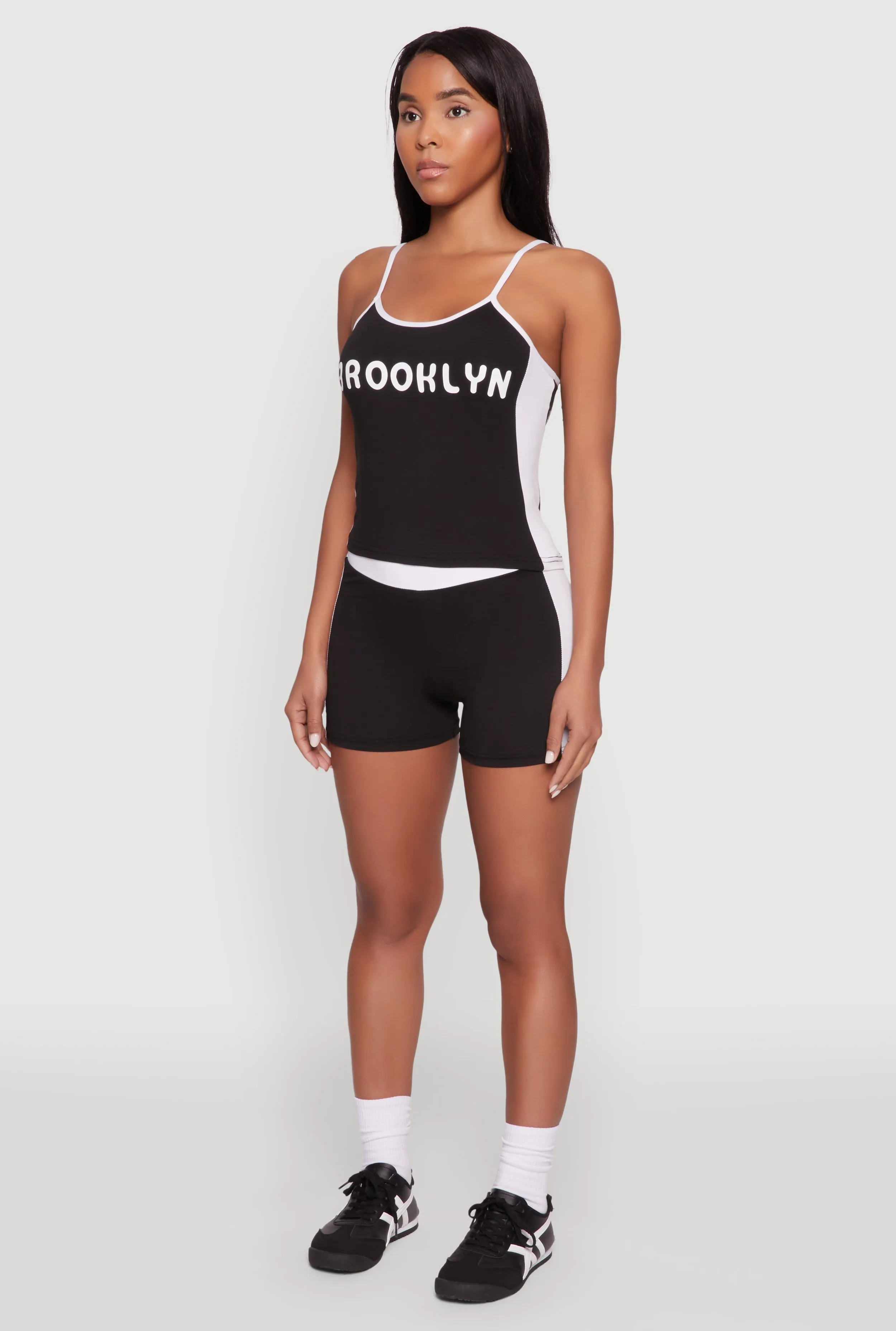 Contrast Trim Brooklyn Graphic Cami sold by Rainbow product image thumbnail 5
