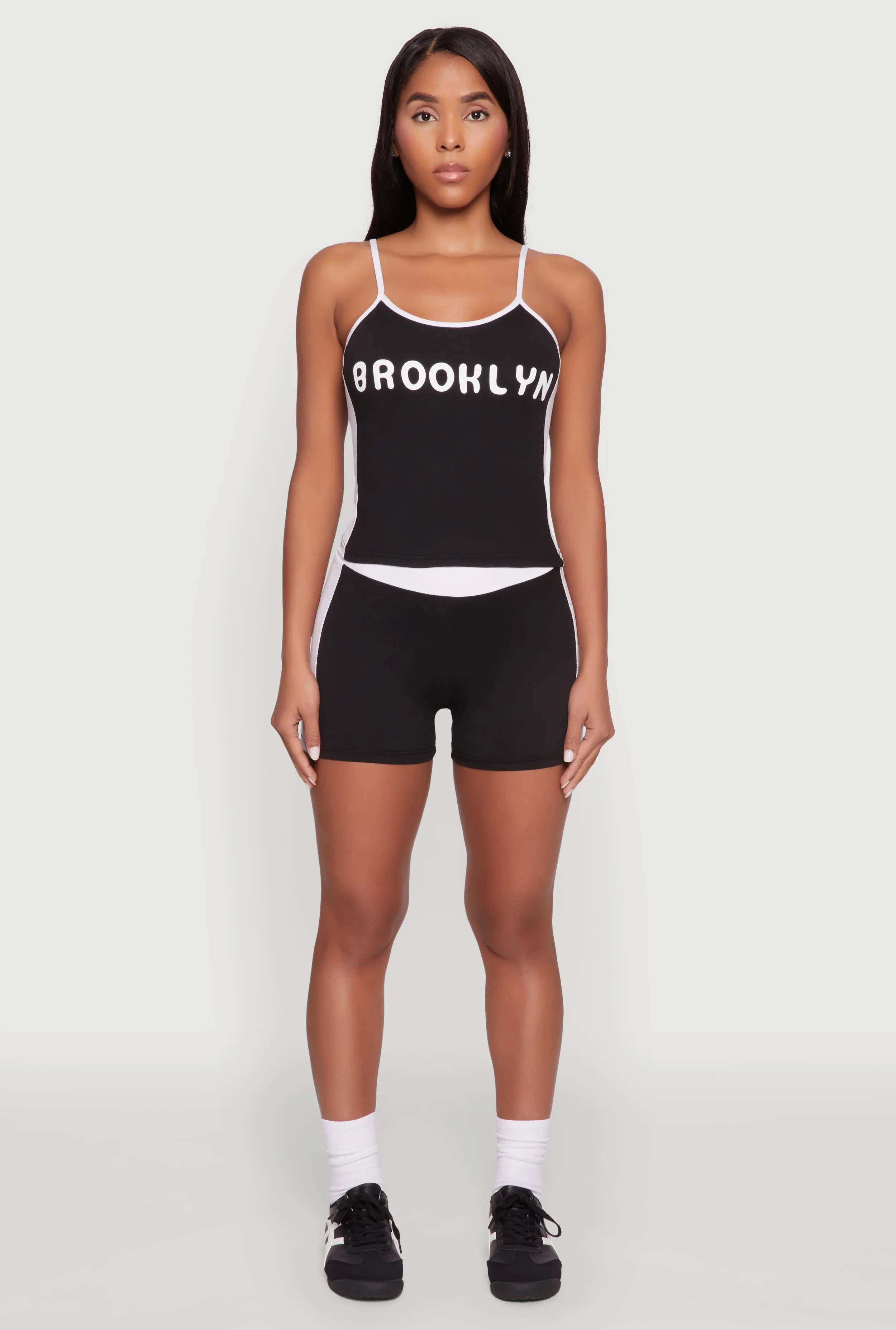 Contrast Trim Brooklyn Graphic Cami sold by Rainbow product image thumbnail 3