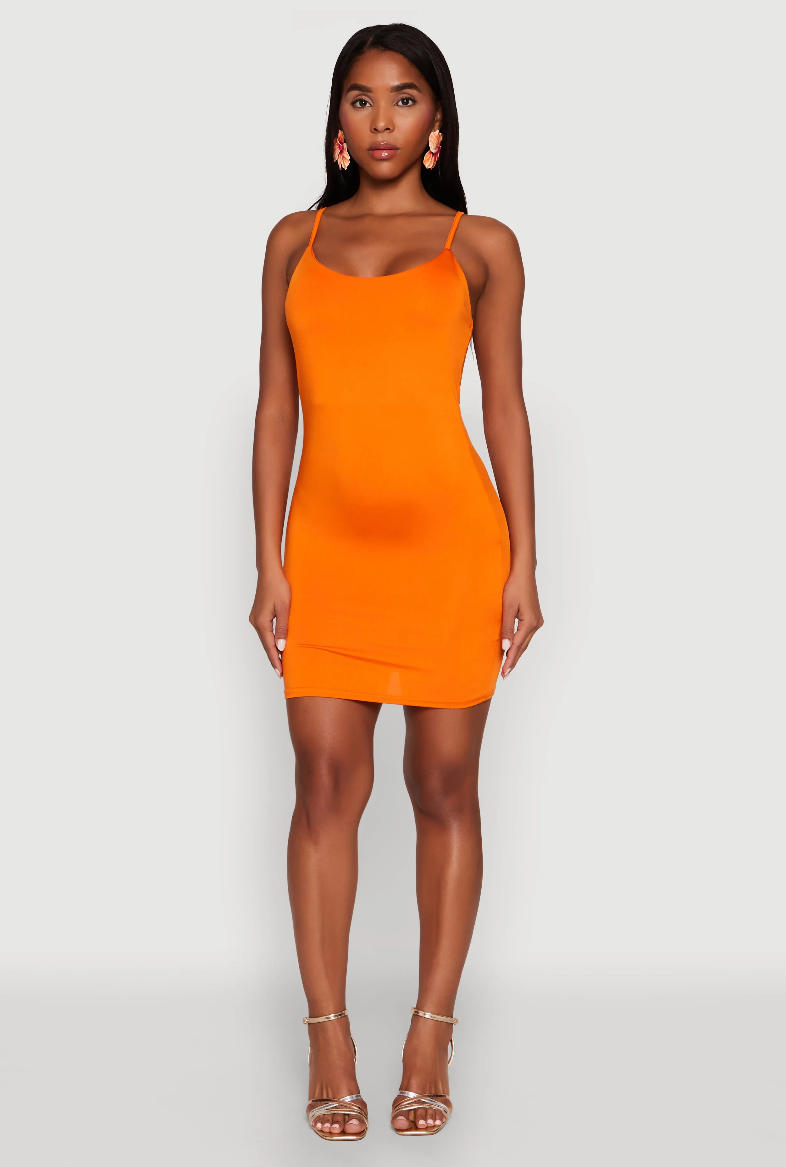 Scoop Neck Mini Cami Dress sold by Rainbow product image thumbnail 2