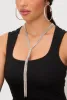 Tassel Chain Necklace and Hoop Earrings sold by Rainbow