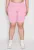 Plus Size Cell Phone Pocket High Waisted Bike Shorts sold by Rainbow