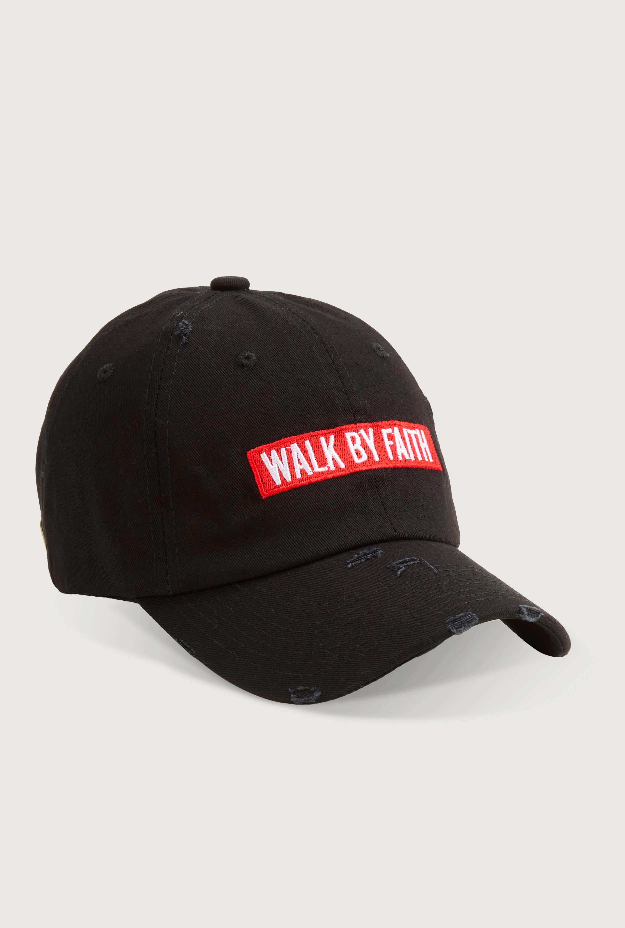 Walk By Faith Graphic Baseball Hat sold by Rainbow