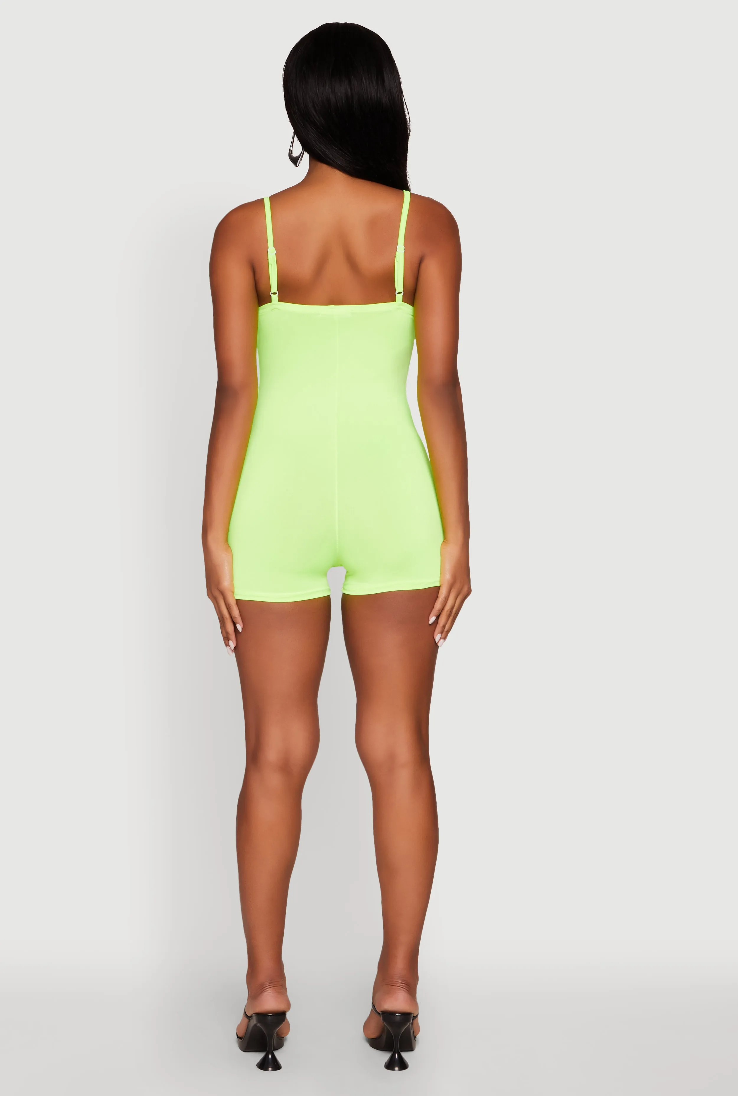 Thin Strap Scoop Neck Romper sold by Rainbow product image thumbnail 5