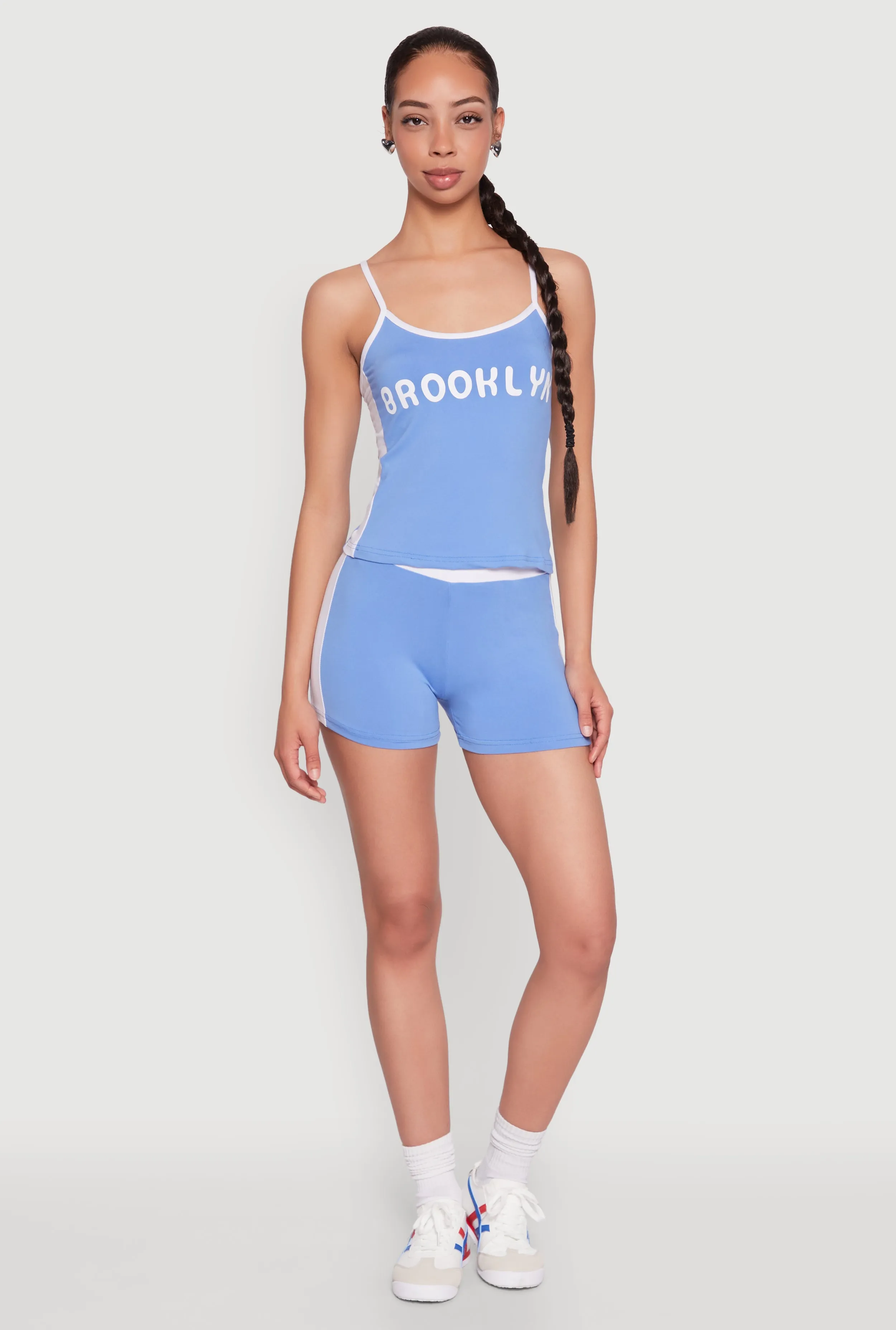 Contrast Trim Brooklyn Graphic Cami sold by Rainbow product image thumbnail 2