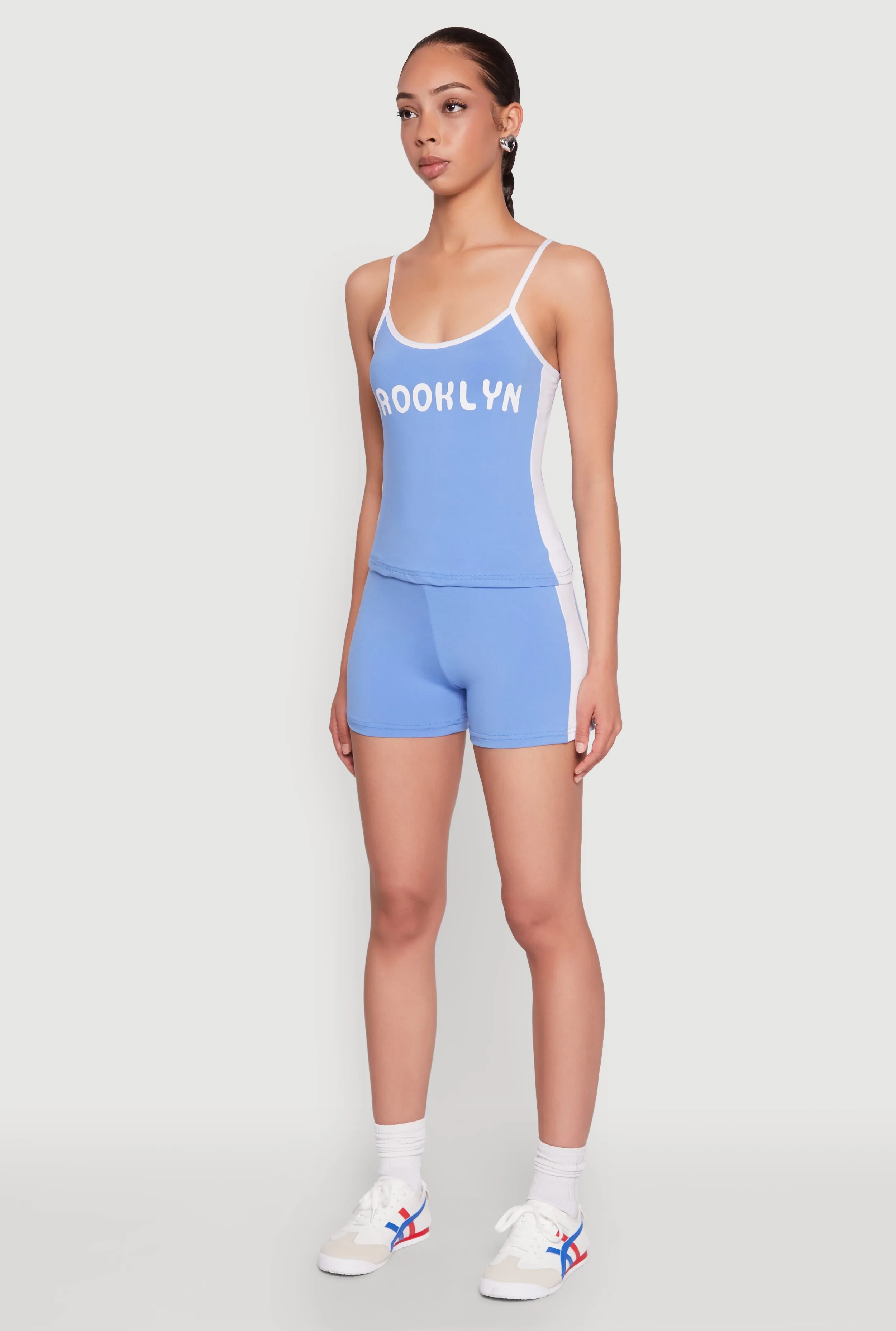 Contrast Trim Brooklyn Graphic Cami sold by Rainbow product image thumbnail 5