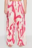 Plus Size Plisse Printed Palazzo Pants sold by Rainbow