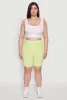 Plus Size Cell Phone Pocket High Waisted Biker Shorts sold by Rainbow