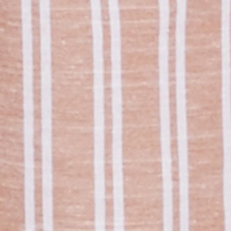 Smocked Tie Waist Belted Pinstripe Jumpsuit sold by Rainbow product image thumbnail 4