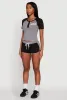Color Block USA Graphic Baseball Tee sold by Rainbow