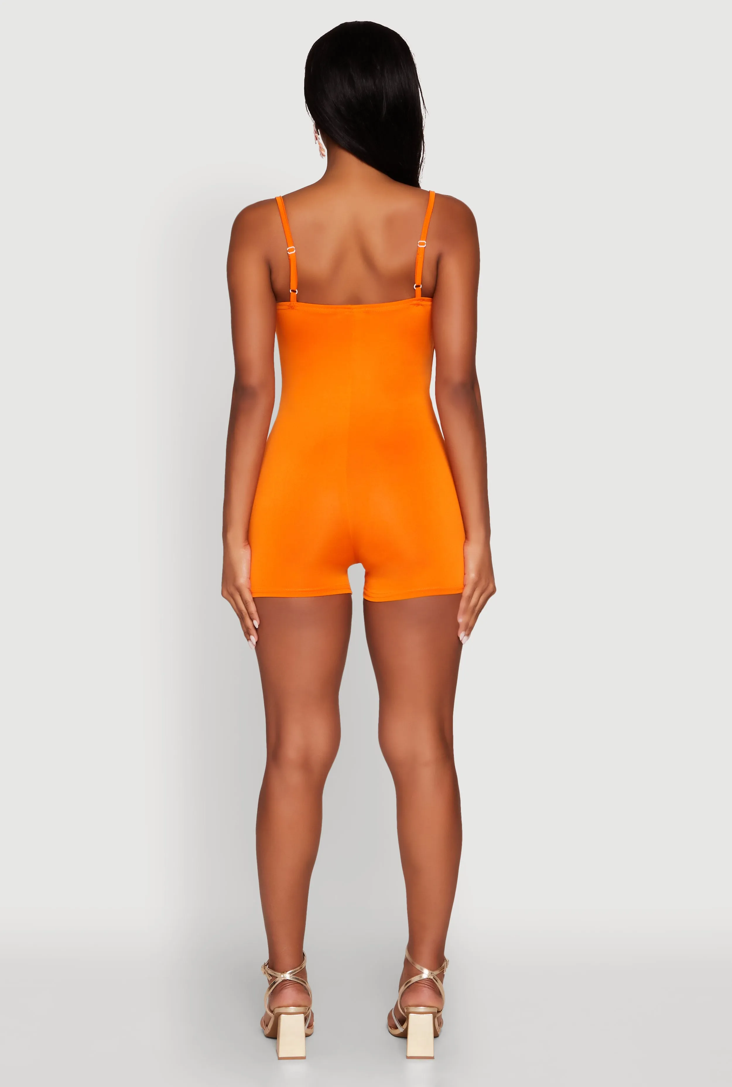 Thin Strap Scoop Neck Romper sold by Rainbow product image thumbnail 5