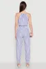 Wooden Beaded Detail Striped Jumpsuit sold by Rainbow