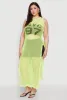 Plus Size NYC 97 Fishnet Maxi Top sold by Rainbow