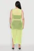 Plus Size NYC 97 Fishnet Maxi Top sold by Rainbow