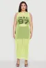 Plus Size NYC 97 Fishnet Maxi Top sold by Rainbow