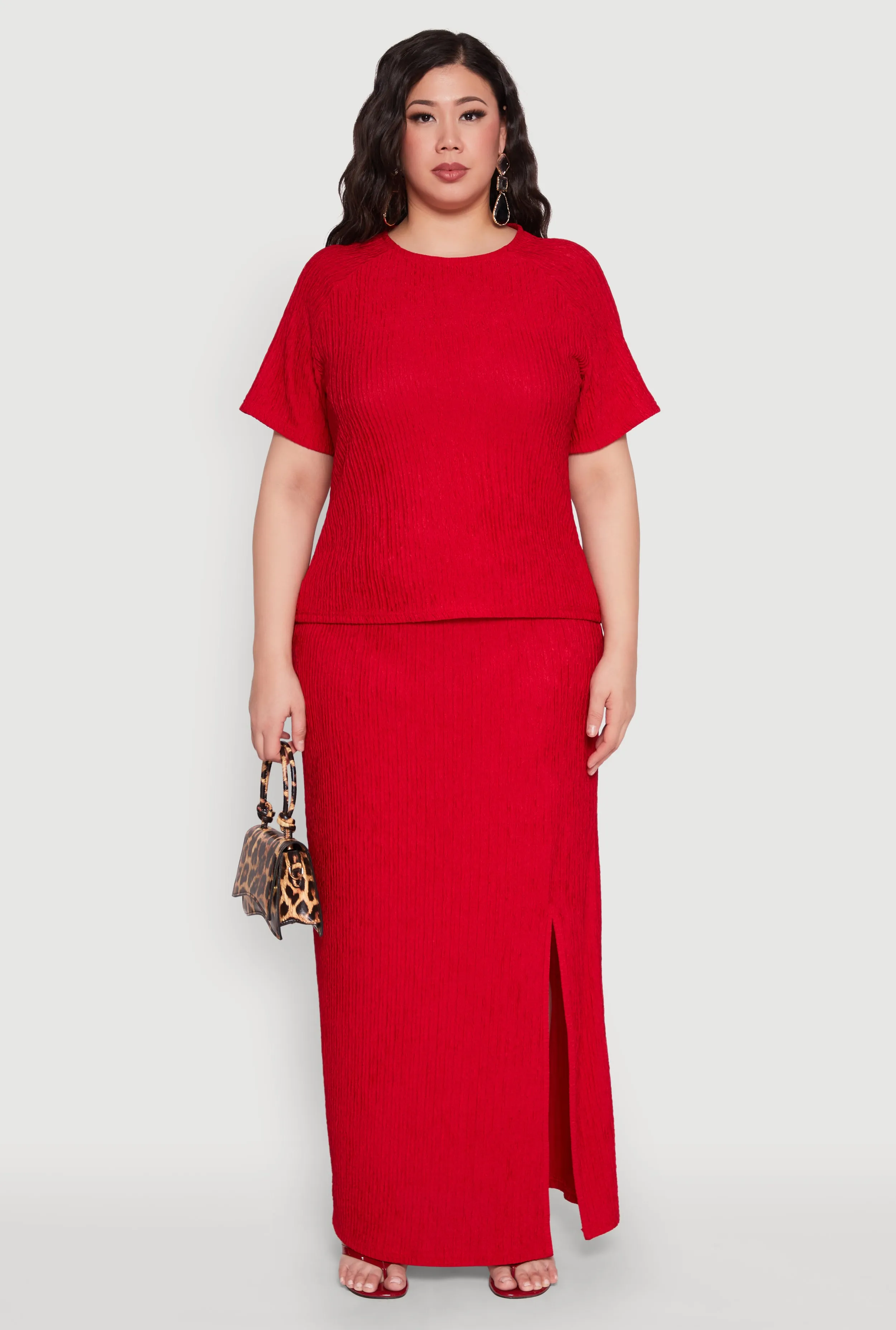 Plus Size Textured Knit Top sold by Rainbow product image thumbnail 3