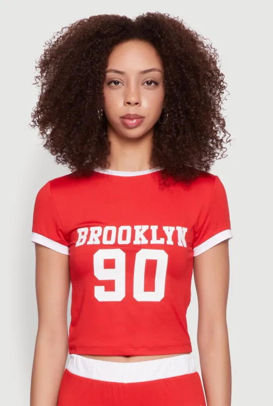 Brooklyn 90 Graphic T Shirt sold by Rainbow