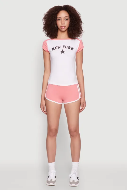 [TOOMUCHTAX] VOYAGE DOLPHIN SHORTS /追跡付 MISSGUIDED Performance Athletic Running Dolphin Shorts