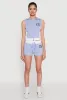 25 Graphic Hooded Zip Front Vest sold by Rainbow