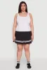 Plus Size Rib Knit Basic Tank Top sold by Rainbow