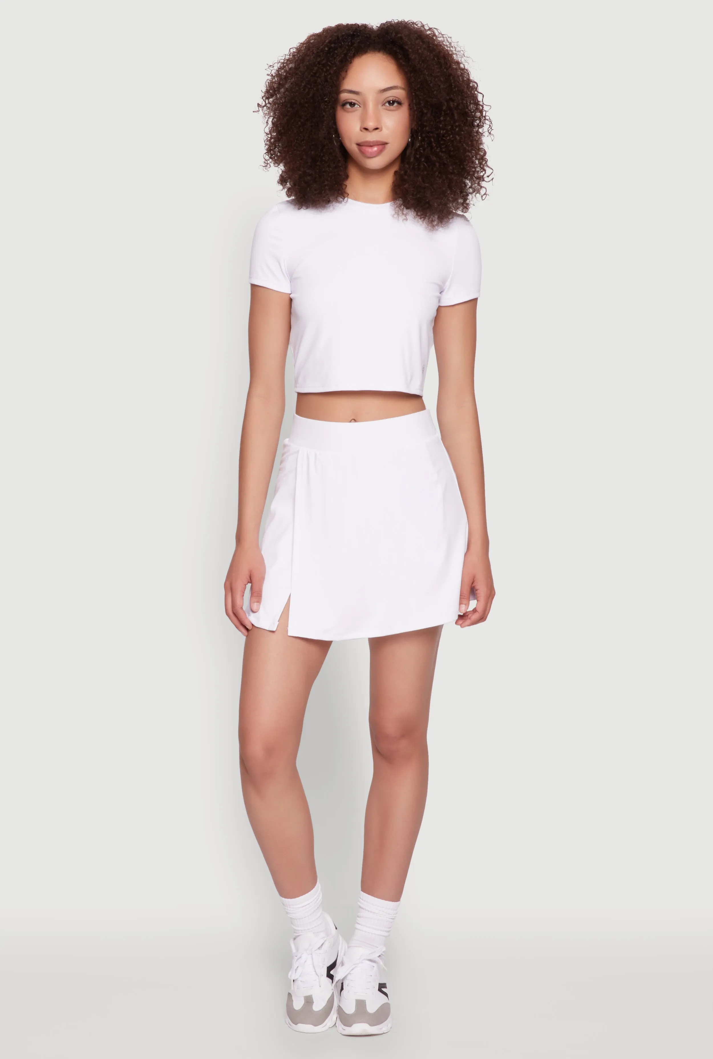 High Waisted Tennis Skirt sold by Rainbow product image thumbnail 2