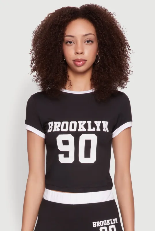 Brooklyn 90 Graphic T Shirt sold by Rainbow