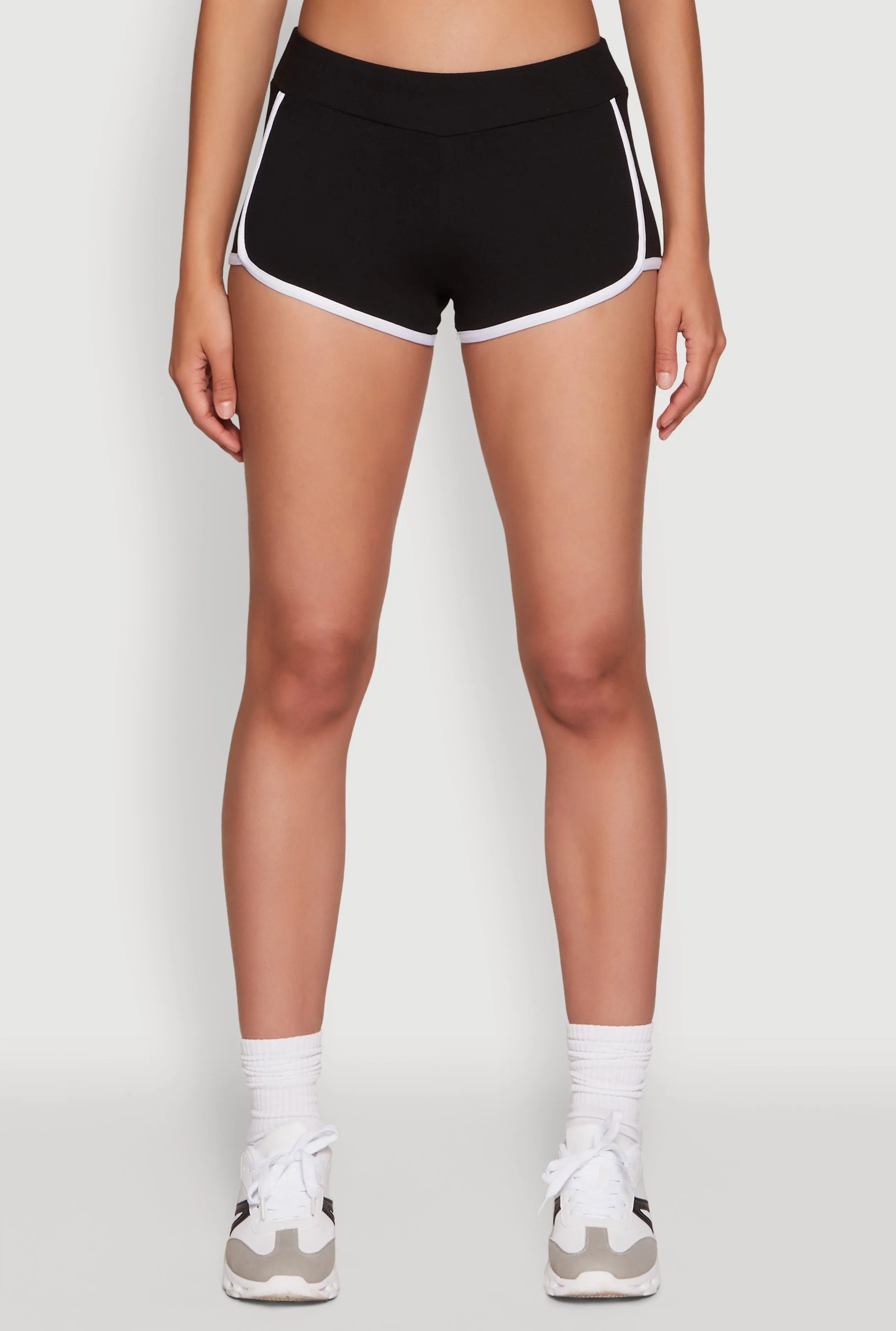 Contrast Trim Dolphin Shorts sold by Rainbow product image thumbnail 3