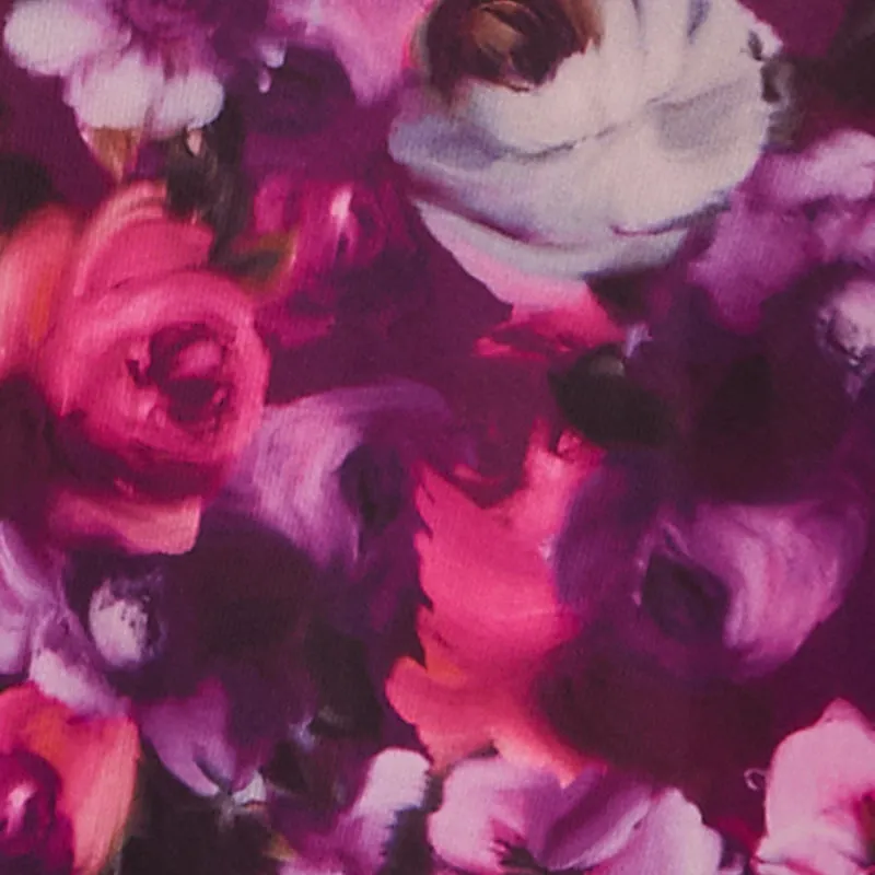 Haute Monde Side Ruched Floral Mesh Dress sold by Rainbow product image thumbnail 4