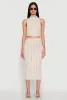 Textured Knit Cropped Tank Top sold by Rainbow