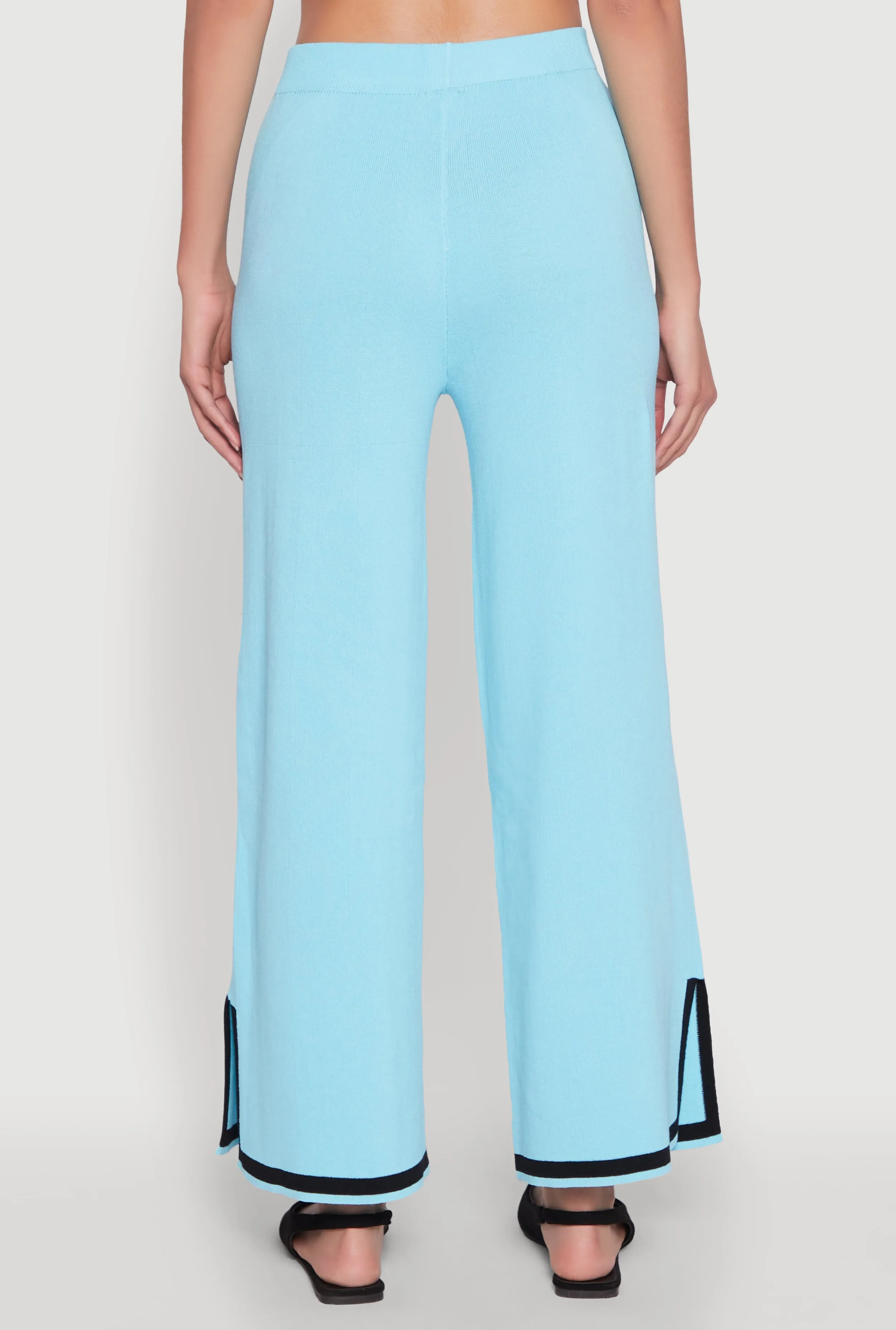 Daisy Contrast Trim Wide Leg Pants sold by Rainbow product image thumbnail 5