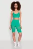 Seamless Laser Cut Cami Crop Top sold by Rainbow